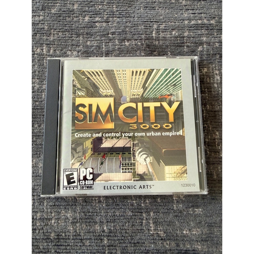 SimCity 3000 PC Game One Strategy CD